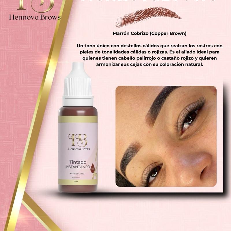 Instant eyebrow tint HennovaBrows