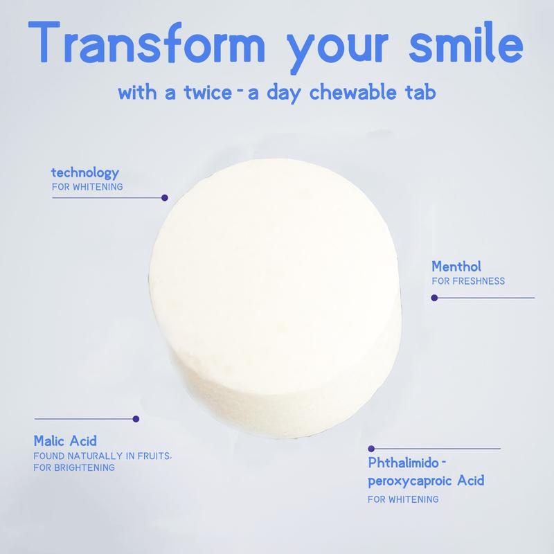 NaNo-Hydroxyapatite Teeth Whitening Instant Brightening Toothpaste Tablets For Oral Repair Whitening Teeth colour corrector