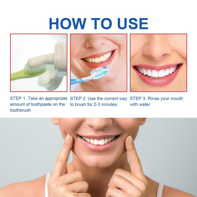 Probiotic Toothpaste, Refreshing Oral Care Toothpaste for Reducing Mouth Odors, Personal Oral Care Product for Daily Use