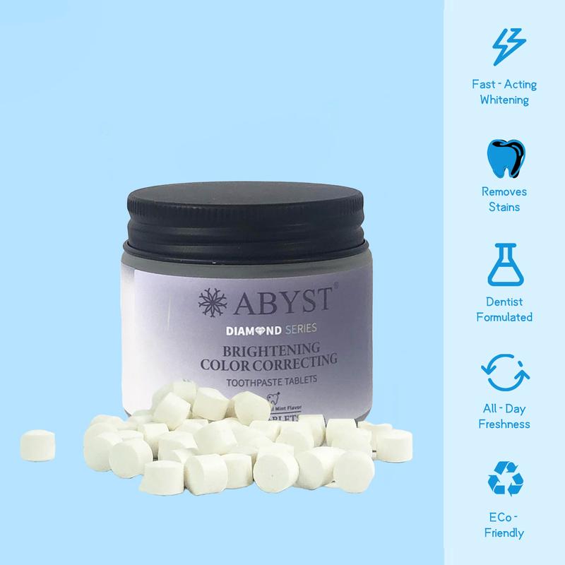 NaNo-Hydroxyapatite Teeth Whitening Instant Brightening Toothpaste Tablets For Oral Repair Whitening Teeth colour corrector