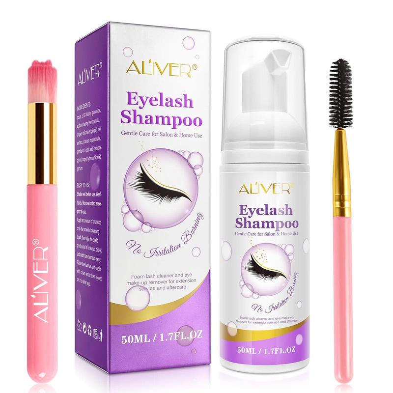 Eyelash Shampoo, 1 Count Lash Mascara Remover, Eyelash Makeup Remover, Eyelash Cleaning Supplies