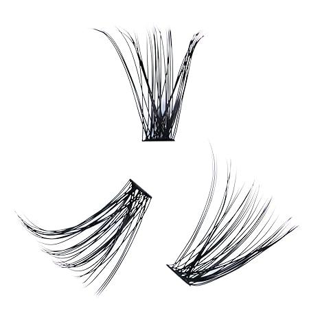 West Kiss Fluffy Lash Eyelsh Segmented Clusters Lashes 9-16MM Lash Extension Kits 280 Pcs Makeup Cosmetic