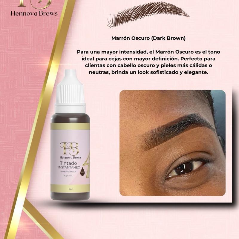 Instant eyebrow tint HennovaBrows