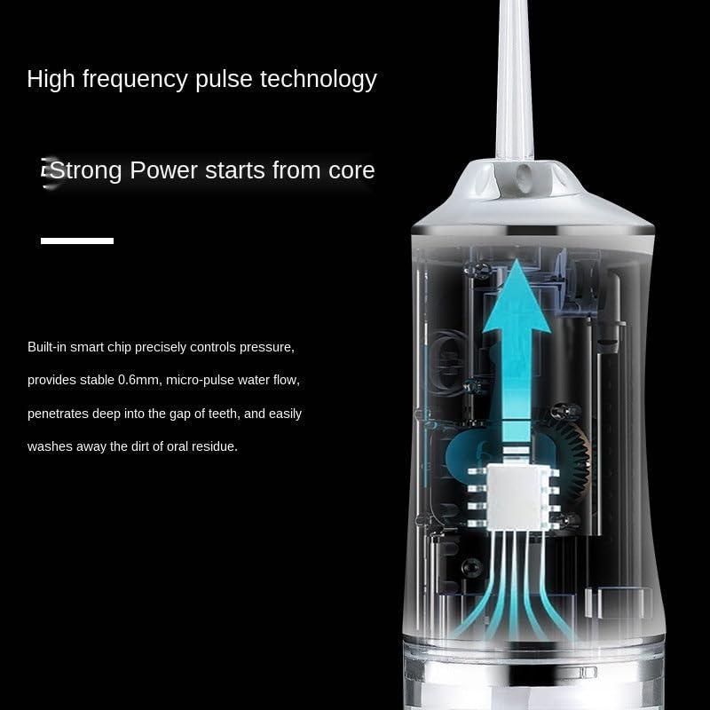 Cordless Water Flosser, 4 Jet Tips, High Pressure, Rechargeable, Perfect for Teeth & Gum Care water flosser teeth Oral