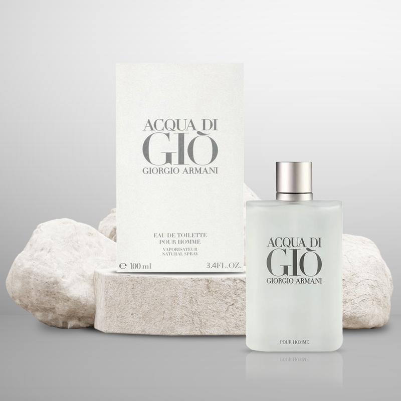 GIORGIO ARMANI Acqua Di Gio Men's Eau De Toilettes Spray 3.4Oz  100ML