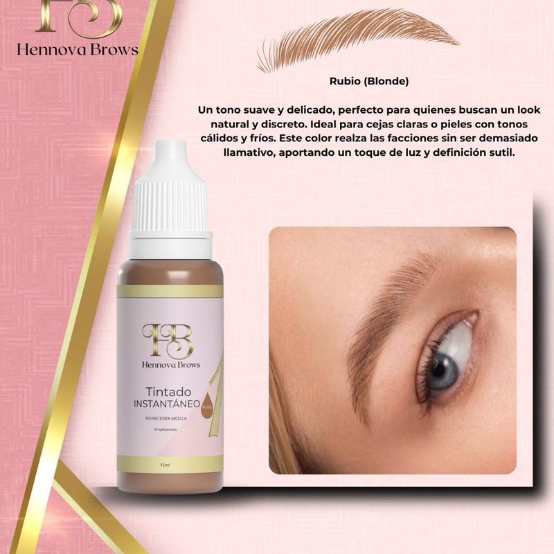 Instant eyebrow tint HennovaBrows