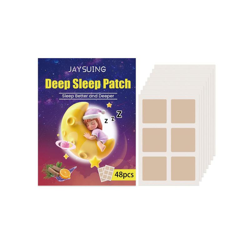 Sleeping Patches for Stress Relief, 48 Patches box Sleeping Patches for Body Relaxation & Deep Sleeping, Self-adhesive Personal Body Care Patches Suitable for Men & Women