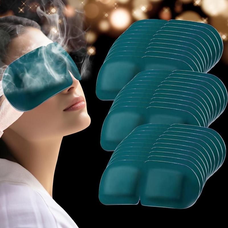 Disposable Eye Mask, 10 20pcs Leaflet Design Self-heating Eye Mask, Travel Eye Cover, Eye Care Product for Women & Men, Christmas Gift