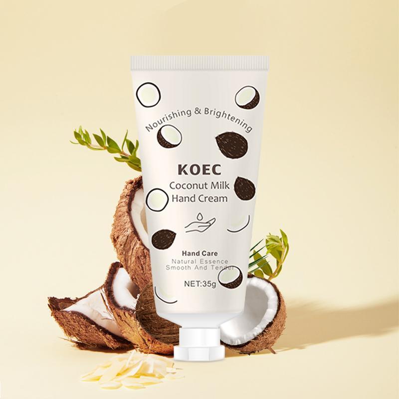 Rose Coconut Natural Essence Hand Cream, Moisturizing Hand Lotion, Nourishing & Hydrating Hand Cream For Women & Girls