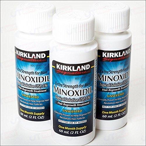 1 MONTH KIRKLAND MINOXIDIL 5% MENS HAIR LOSS REGROWTH GENERIC TREATMENT Hair Care Pack Daily Comfort