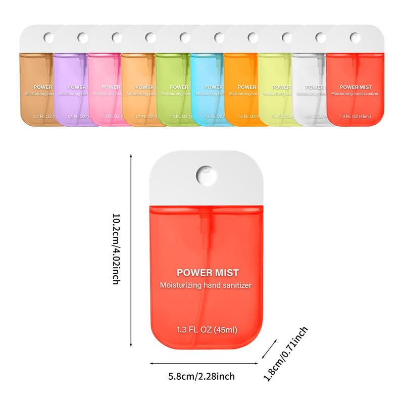 Colorful Hand Sanitizer Spray, Portable Travel Size Hand Sanitizer, Mini Hand Sanitizer for Women & Girls, Travel Essentials, Hand Sanitizer Spray Mist, Christmas Gift