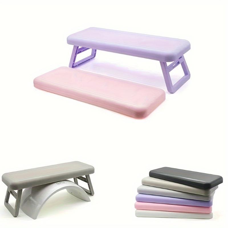 Nail Hand Rest Stand, Foldable Nail Art Lamp Support Pad, Professional Manicure Hand Pillow Cushion Holder for Home & Salon Use