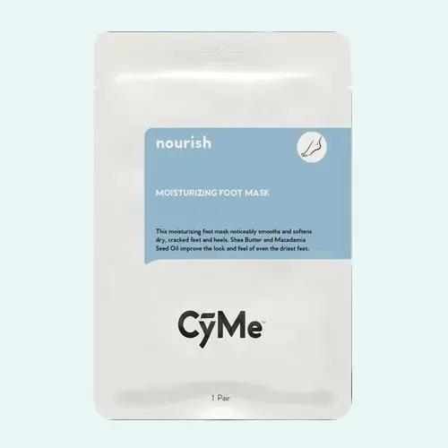 CyMe Nourishing Moisturizing Foot Mask for Dry and Rough Feet - Shea Butter and Macadamia Seed Oil Infused