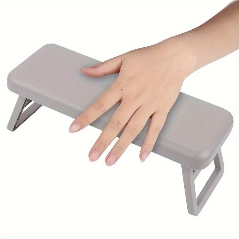 Nail Hand Rest Stand, Foldable Nail Art Lamp Support Pad, Professional Manicure Hand Pillow Cushion Holder for Home & Salon Use