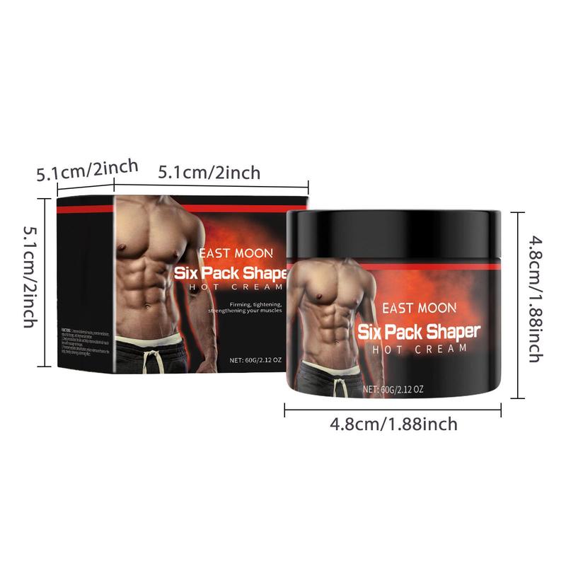 Men's Muscle Massage Cream, 2 Boxes Muscle Lifting Cream, Firming Body Cream for Men, Body Care Product for Men