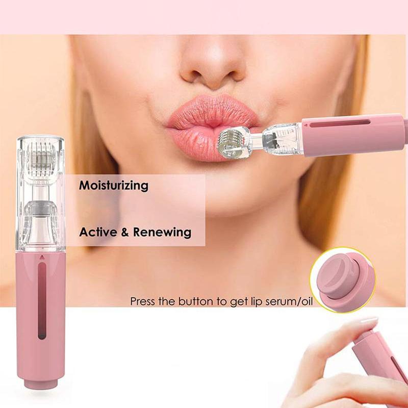 Portable Manual Lip Massage Roller, Lip Massage Tool, Lip Care Tool for Women & Girls, 1 Count