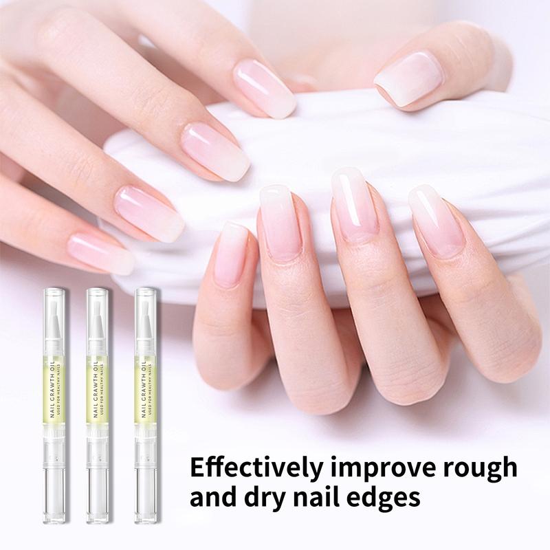 Nail Growth Oil For Strength and Moisture Organic Nail Care Blend Organic Nail Growth Oil for Moisturizing, Strengthening, and Brightening - Vegan & Cruelty-Free Moisture Nail Care Moisturize nail oil