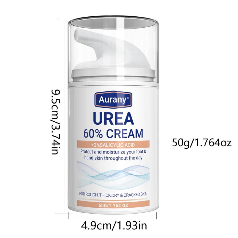 Urea & Salicylic Acid Foot Cream, Deep Moisturizing Foot Care Lotion, Exfoliating Foot Care Moisturizer for Dry Cracked Skin, Body Care Products