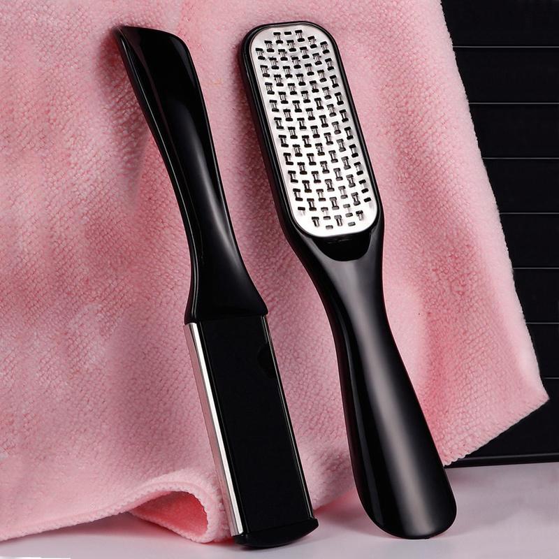 2pcs Foot Cleaning Brush And Callus Remover Set, Pedicure Tool Set with Handle, Professional Foot Care Tools for Men & Women