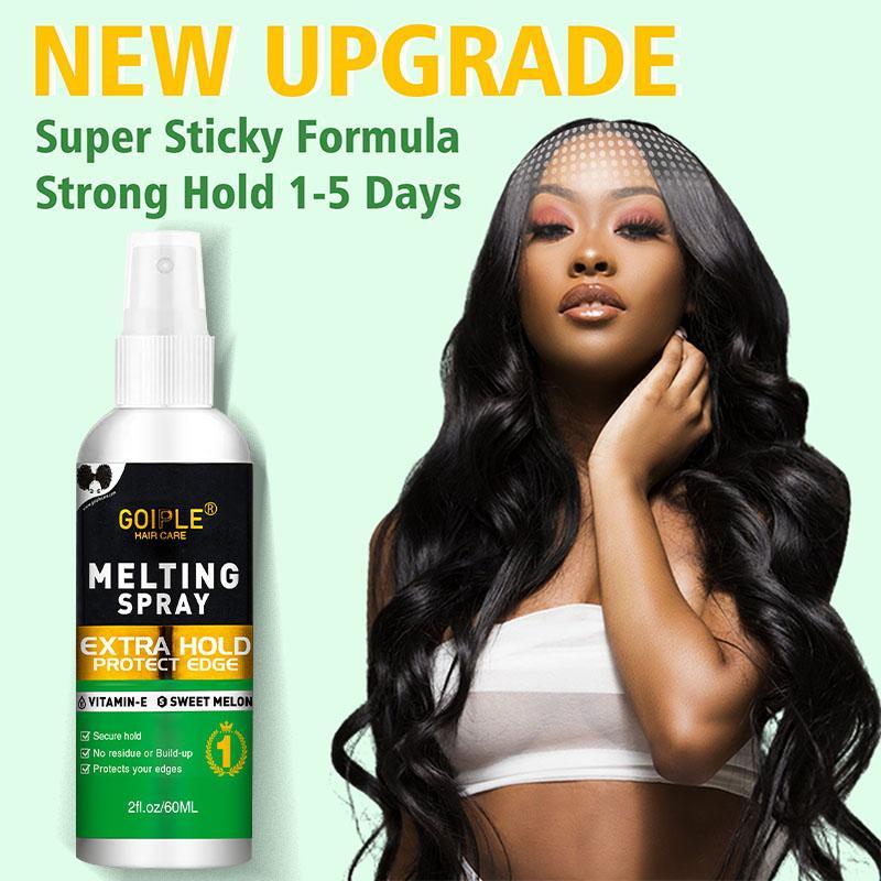 Lace Melting And Holding Spray, Hair Styling Spray For Closure Hair Extension Extra Hold Natural Forming Hold Protect Edge, Hair Styling Product