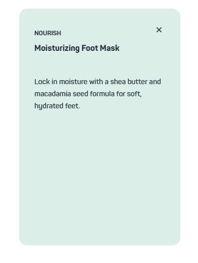 CyMe Nourishing Moisturizing Foot Mask for Dry and Rough Feet - Shea Butter and Macadamia Seed Oil Infused