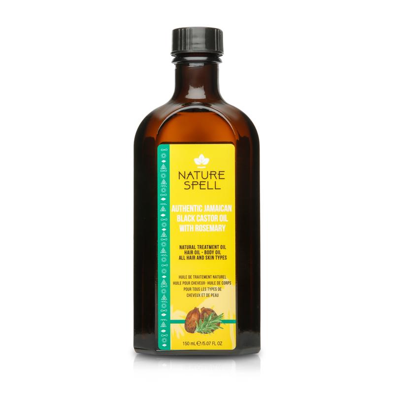 Nature Spell Rosemary with Jamaican Black Castor Oil For Hair & Skin 5.07 Fl Oz