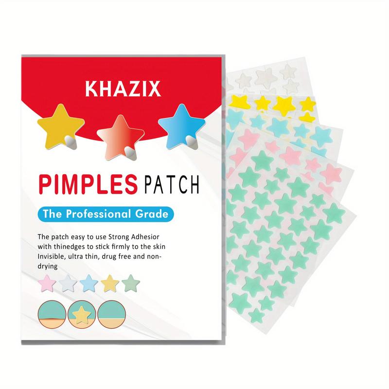 Star Shaped Acne Patch, 200pcs set Hydrocolloid Acne Patches for Face, Professional Skincare Products for Women & Men