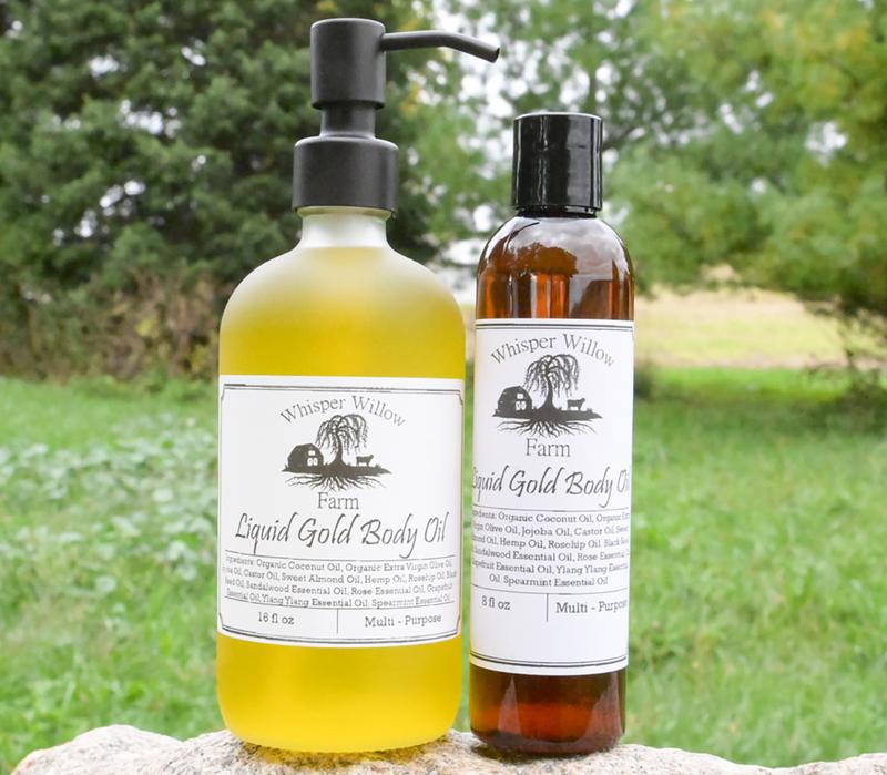 Liquid Gold Body Oil Natural Skin Care All Skin Types Multi Purpose