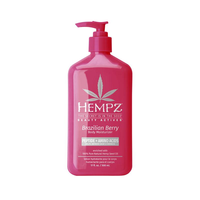 Beauty Actives Brazilian Berry Herbal Body Moisturizer with Peptides + Amino Acids