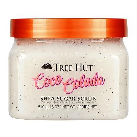 NEW SALE Tree Hut Shea Sugar Scrub Coco Colada, 18 oz, Ultra Hydrating and Exfoliating Scrub for Nourishing Essential Body Care