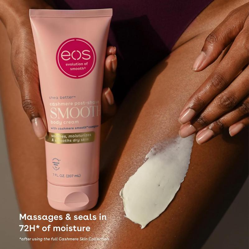 Eos Cashmere Skin Collection Post-Shave Smooth Body Cream- Vanilla Cashmere Scented, 72-Hour Hydration, 7 Fl Oz No brand