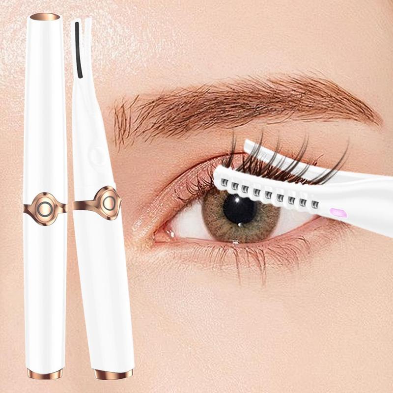 Electric Eyelash Curler, Cordless Eyelash Curler with Comb, Quick Curling Long-lasting Eyelash Curler, Professional Makeup Tools for Women, Christmas Gift