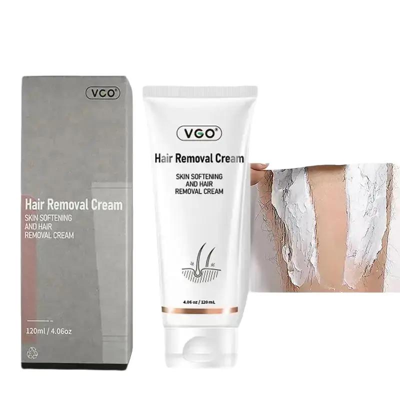 VGO Hair Removal Cream for Men & Women,  120ml  4.0oz,painless. Appearance hair removal cream is suitable for the chest, back, arms, legs and armpits Body Care Cosmetic,Smooth,Wax,ulike hair removal Gentle Jojoba Sensitive Comfort bodyhair bleach