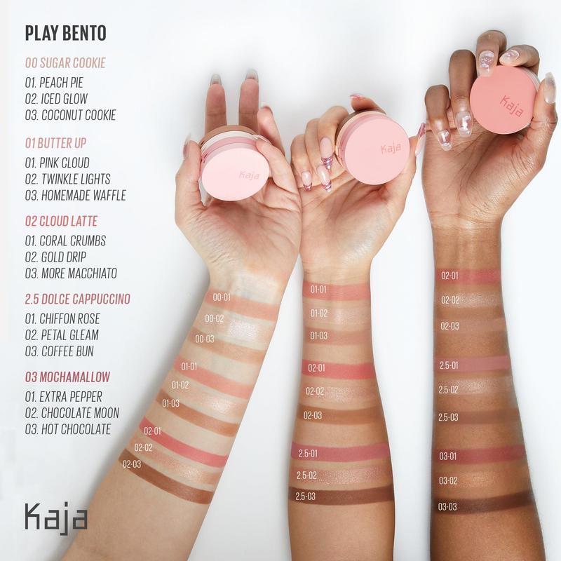 Play Bento Cream Bronzer, Powder Blush and Highlighter Sculpting Trio