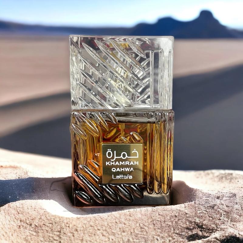 Lattafa Perfumes Khamrah Qahwa (Unisex) EDP - 100Ml (3.4Oz) By Lattafa - Long Lasting Unisex Fragrance with  Vanilla and Coffee notes Arabian Perfume