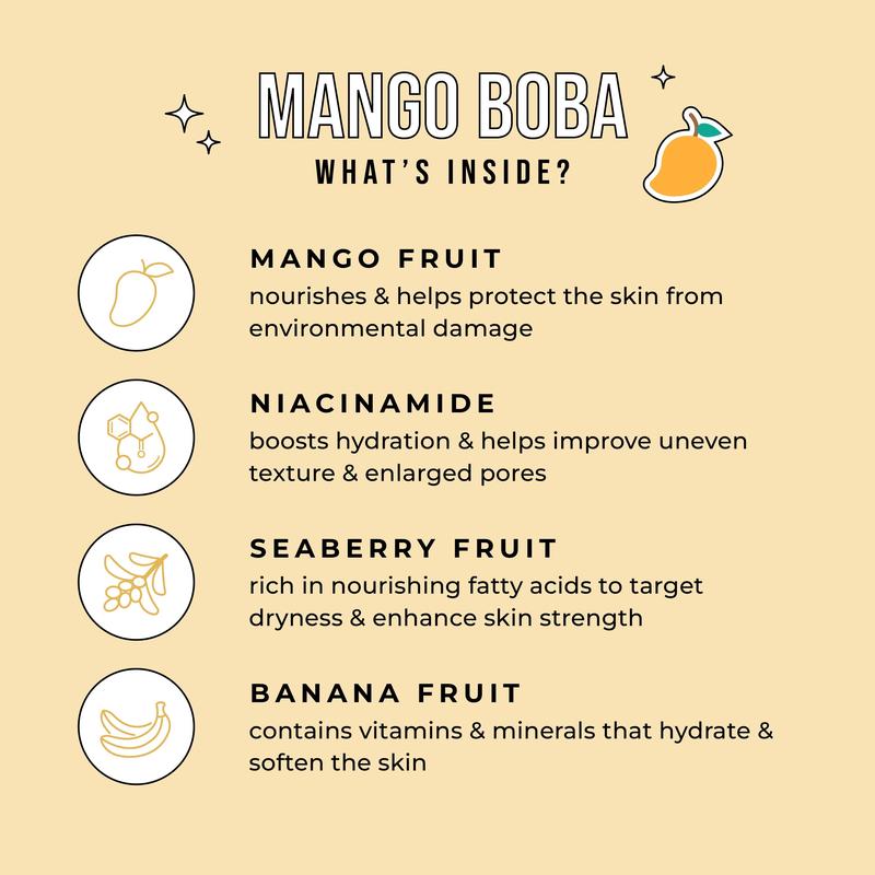 Mango Boba Mask