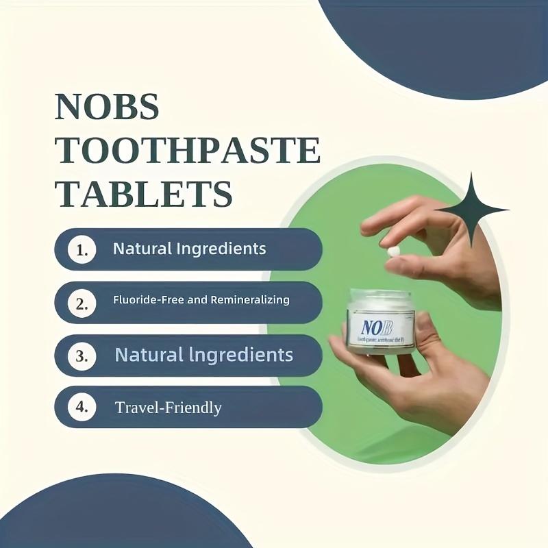 NOBS Toothpaste Tablets..