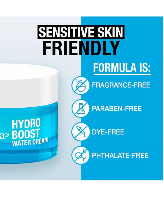 Neutrogena Hydro Boost Water Cream Fragrance Free 1.7 Oz Hyaluronic Hyaluronic Acid Hydrate Hydrating