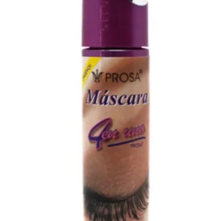 MÁSCARA DE PESTAÑAS PROSA 4-1 MAXI-VOLUMEN SILICONE, Black Makeup Mascara Cosmetic mascara Waterproof Mascara