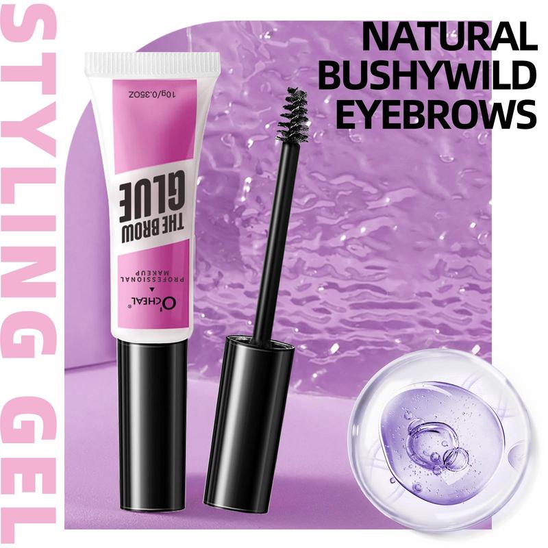 Long-lasting Eyebrow Glue, 1 Box Waterproof Eyebrow Gel, Quick-drying Smudge-proof Eyebrow Gel, Eye Brow Makeup Tool for Women