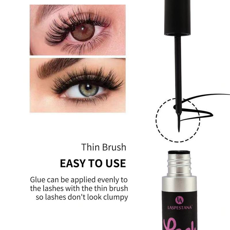 Long Lasting Fast Drying Eyelash Glue, Waterproof Eyelash Extensions Enhancer, Professional Eye Makeup Tool for Women & Girls