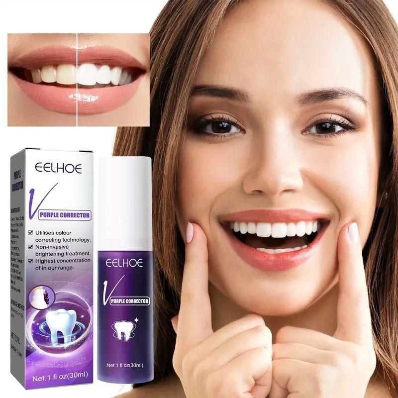 Color Correction - Blemish concealer, Whitening Booster, Purple toothpaste, color correction