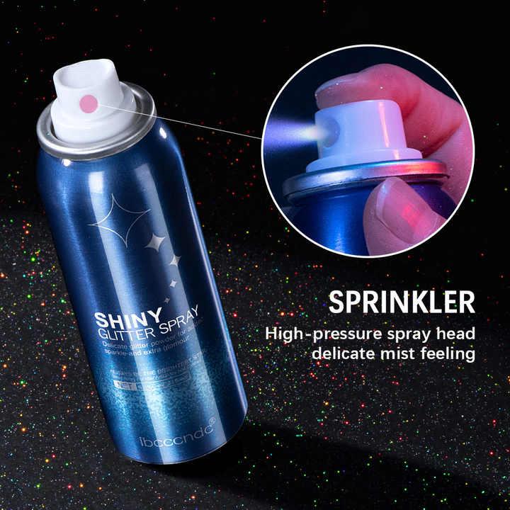 Christmas party Body Glitter Spray,Glitter Spray for Hair and Body,Christmas gifts