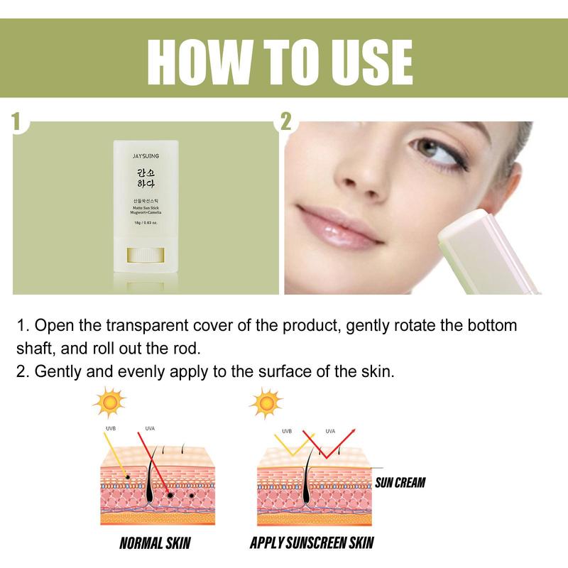 [Free shipping]Sun Screen SPF50+ Anti WrinkleUnisex Sun Stick Facial Skincare Sunscreen Uv Gentle ComfortSkin Repair