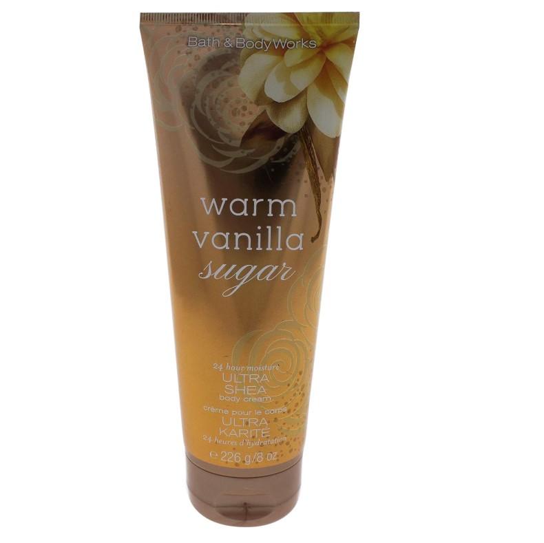 Bath & Body Works Warm Vanilla Sugar Ultra Shea Body Cream 8 Oz (I0095235)