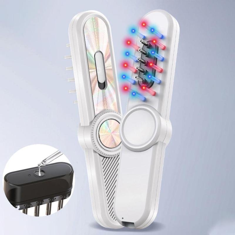 Hair Scalp Massager, 1 Box Hair Scalp Massage Comb with Hair Oil Applicator Bottle, Scalp Massage Tool for Home & Travel