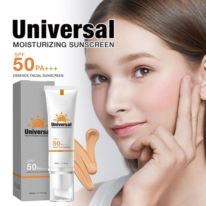 2 PACK Tinted Sunscreen for Face, sunscreen to prevent sunburn and tanning Protector Solar Con Color Anti-Sunburn & Moisturizing, SPF 50 Guard, Perfect for Summer Season, Effective Anti-Aging Protection - Your Ultimate Sun Care Solution.  Skincare Facial