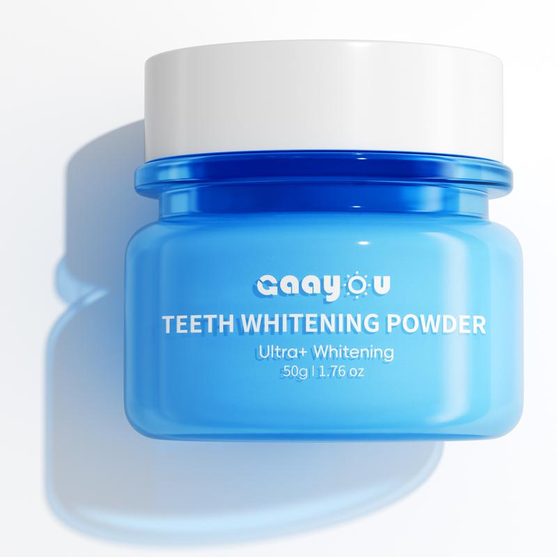 Teeth Whitening Powder Remineralizing Tooth Powder Instant Teeth Whitening Mint Flavor Teeth Whitener Toothpaste Powder for Tooth Stain Removal