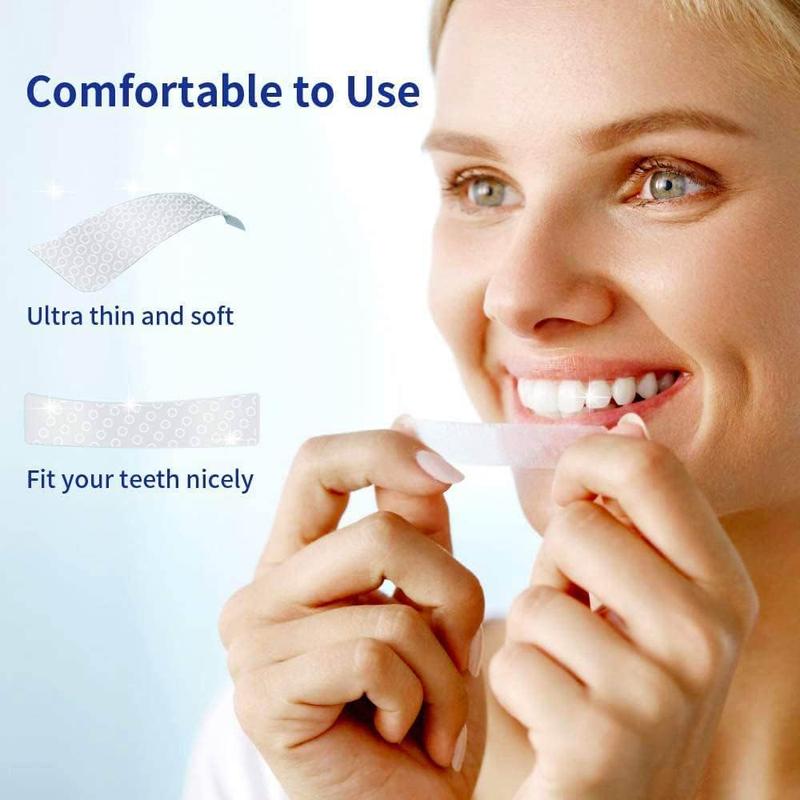 Teeth Whitening Strips for Teeth Sensitive, Whitening Strips Effective Teeth Whiting Strips Reduced Sensitivity White-Strips, Helps Remove Smoking Coffee Soda Stain