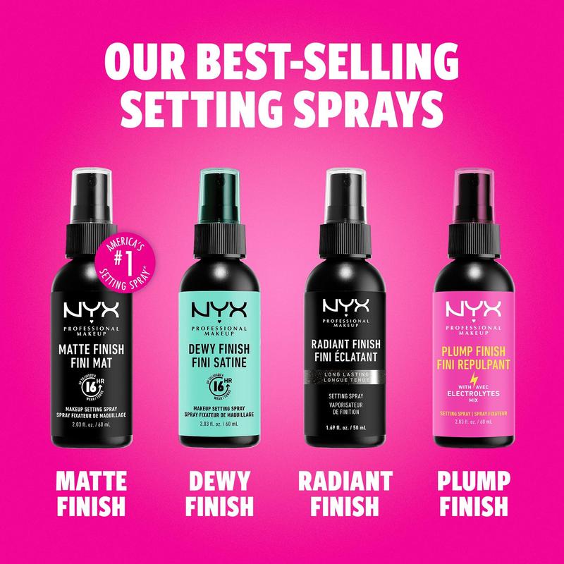 Makeup Setting Spray, Plump Finish, NYX Professional Makeup